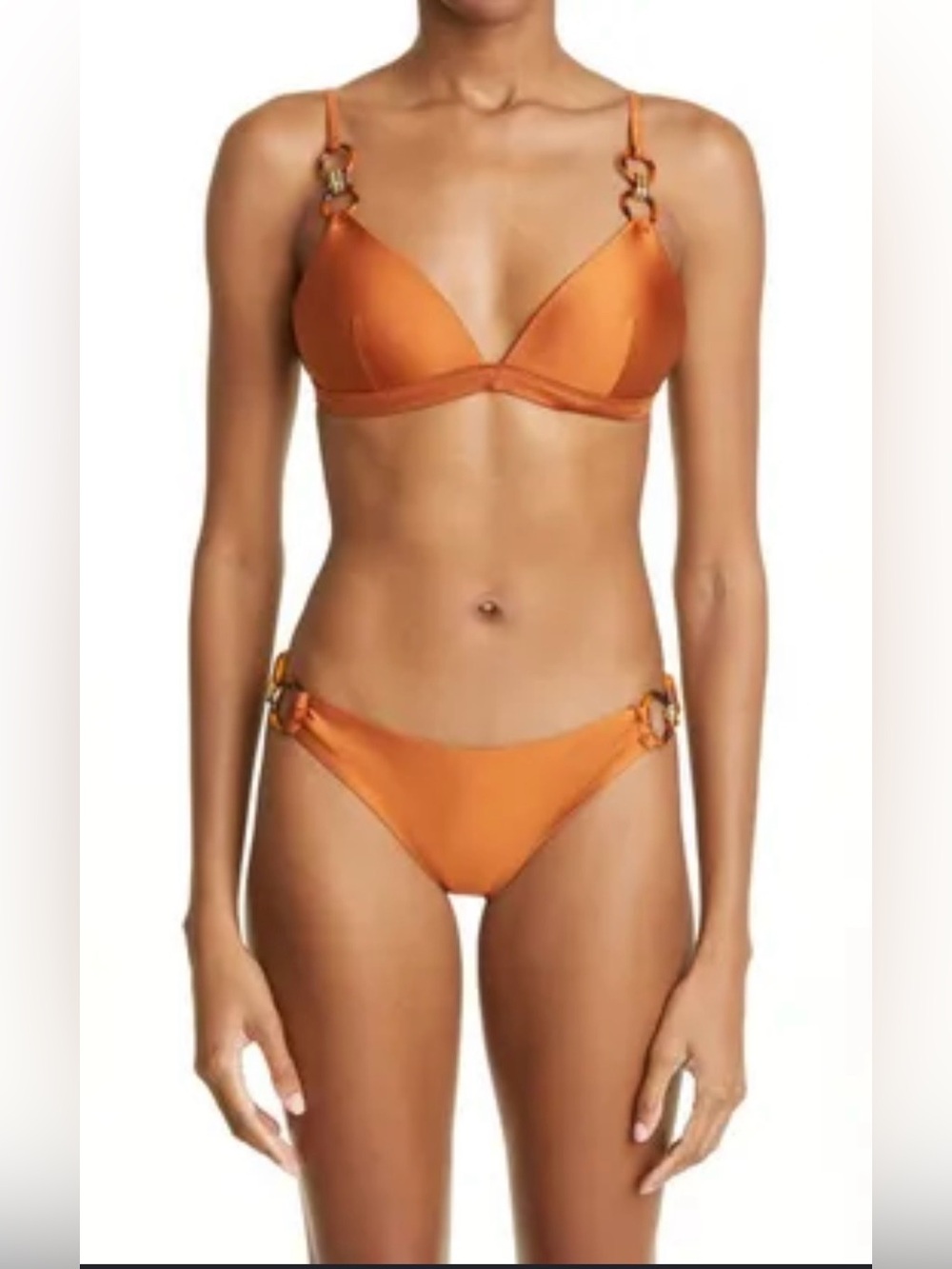 NWT ZIMMERMANN Violet Embellished Metallic Bikini US sz 10